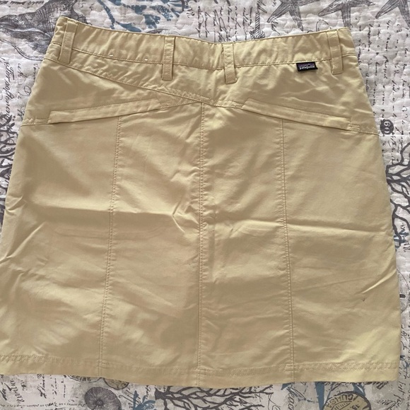 Patagonia Khaki Skort Nylon/Polyester 8 - Picture 3 of 6